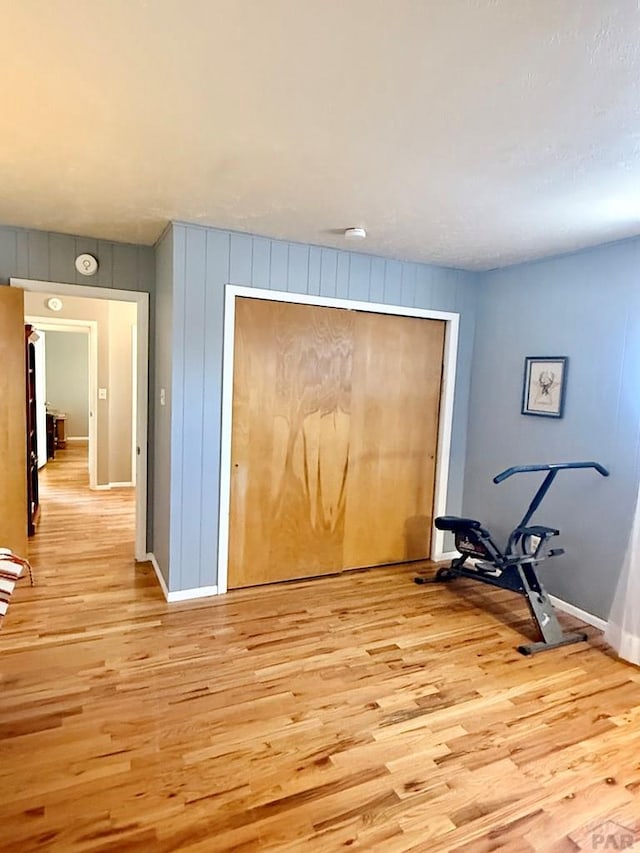 629 Gaylord Ave, Pueblo, CO 81004 - exercise area with light wood-style flooring