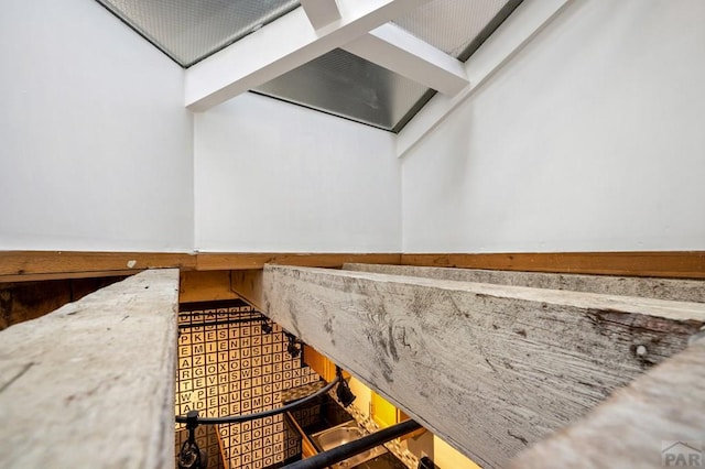 201 Lamkin St Unit 207, Pueblo, CO 81003 - stairway featuring a relaxing sauna