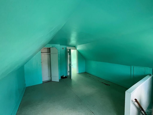 1410 E Orman Ave, Pueblo, CO 81004 - additional living space with lofted ceiling and carpet