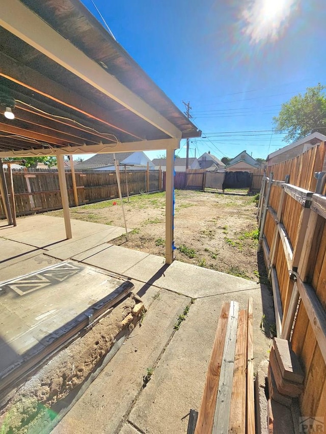 1337 Spruce St, Pueblo, CO 81004 - fenced backyard featuring a patio
