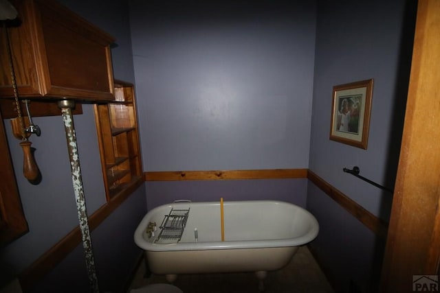 604 S Main St, Fowler, CO 81039 - full bathroom featuring a freestanding bath