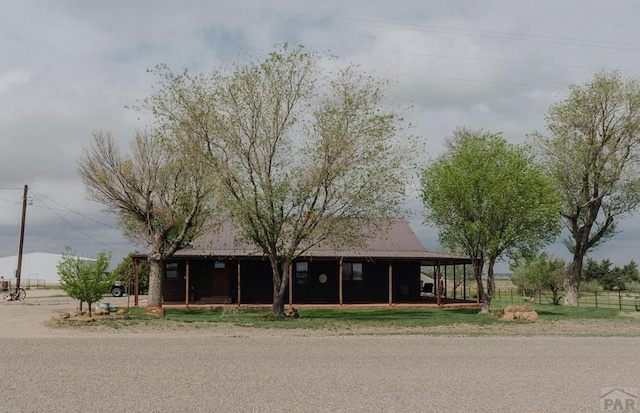 22661 Rd 24, La Junta, CO 81050 - view of front of house featuring metal roof