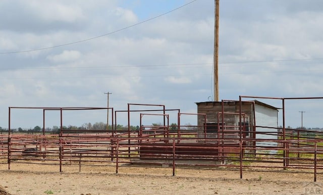 22661 Rd 24, La Junta, CO 81050 - view of yard featuring an exterior structure, a rural view, and an outbuilding