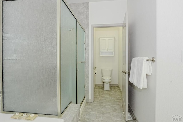 2221 Cliffmoor Ln, Pueblo, CO 81008 - full bath with a stall shower and toilet