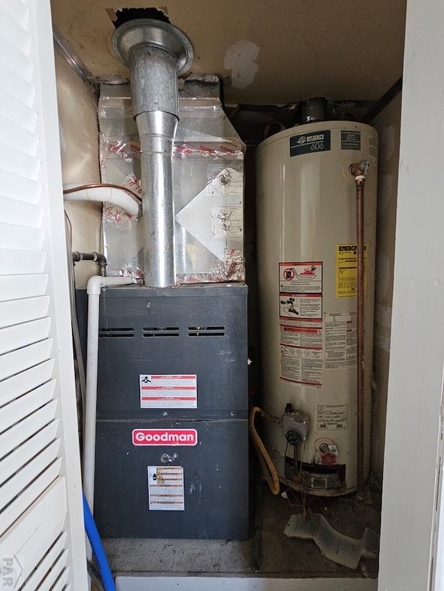 utilities with water heater