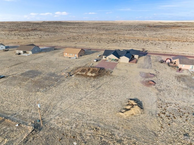 1855 N Buckboard Ave, Pueblo West, CO 81007 - aerial view of property's location featuring a desert landscape and rural landscape
