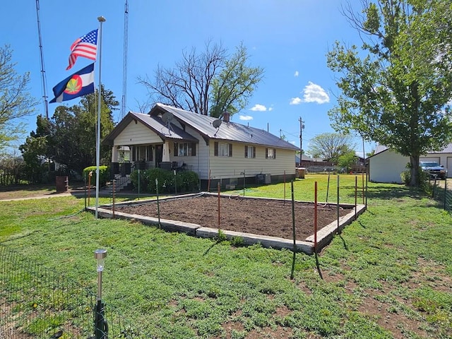 425 Randolph St, Pritchett, CO 81064 - exterior space with a yard and fence