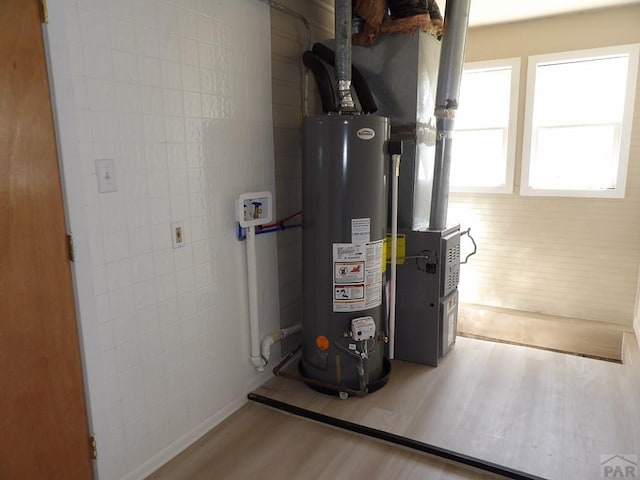 utilities featuring water heater
