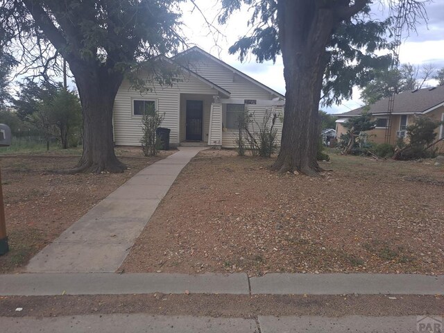 view of bungalow-style home