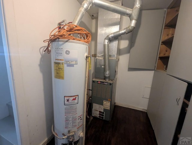 422 Grove Ave, Las Animas, CO 81054 - utilities featuring water heater and heating unit