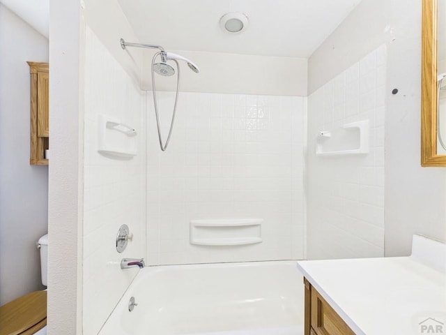 705 Euclid Ave, Pueblo, CO 81004 - bathroom with vanity and bathtub / shower combination