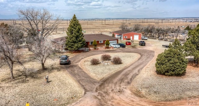 11210 Eggar Dr, Peyton, CO 80831 - drone / aerial view with a rural view