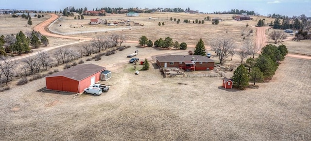 11210 Eggar Dr, Peyton, CO 80831 - aerial view with a rural view