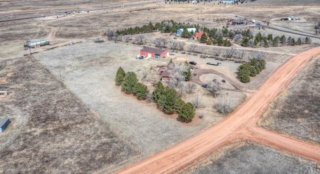 11210 Eggar Dr, Peyton, CO 80831 - birds eye view of property featuring a desert view and a rural view