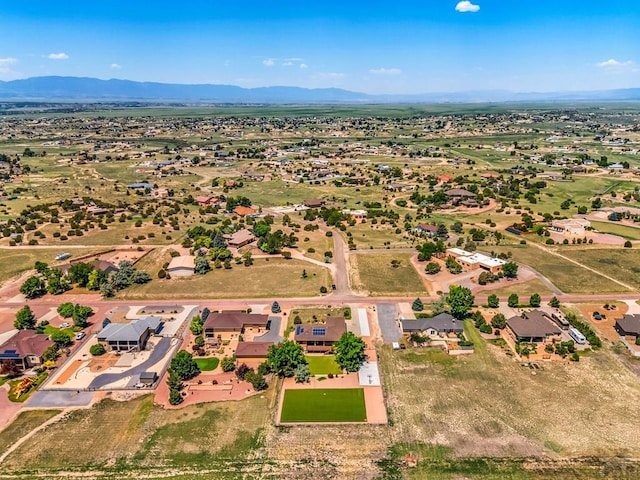 368 S Camino De Los Ranchos, Pueblo West, CO 81007 - aerial view of property's location featuring a mountain backdrop