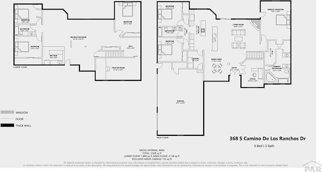 368 S Camino De Los Ranchos, Pueblo West, CO 81007 - view of floor plan / room layout