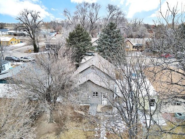 birds eye view of property featuring a residential view