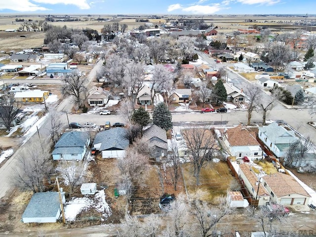 birds eye view of property featuring a residential view