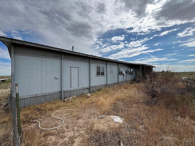 view of property exterior