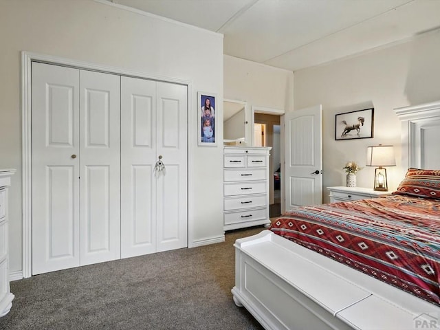 52825 E US Highway 50, Boone, CO 81025 - bedroom featuring dark carpet and a closet