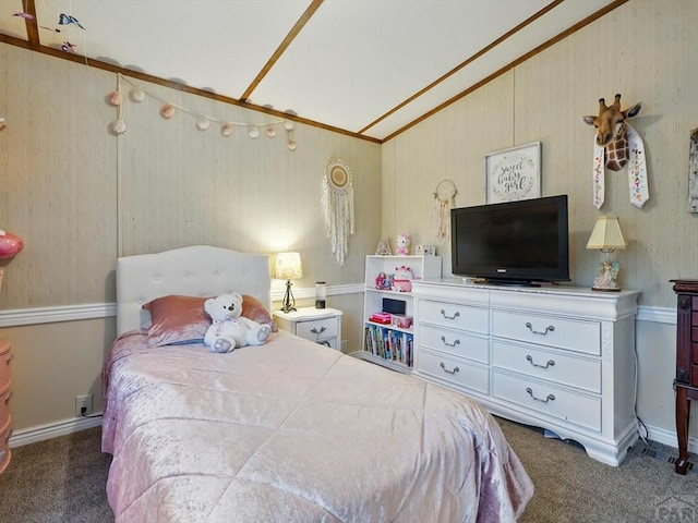 52825 E US Highway 50, Boone, CO 81025 - bedroom with carpet and vaulted ceiling