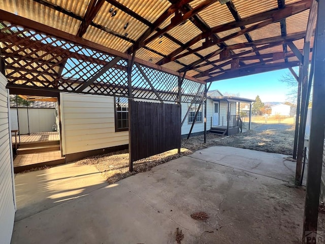 view of patio / terrace