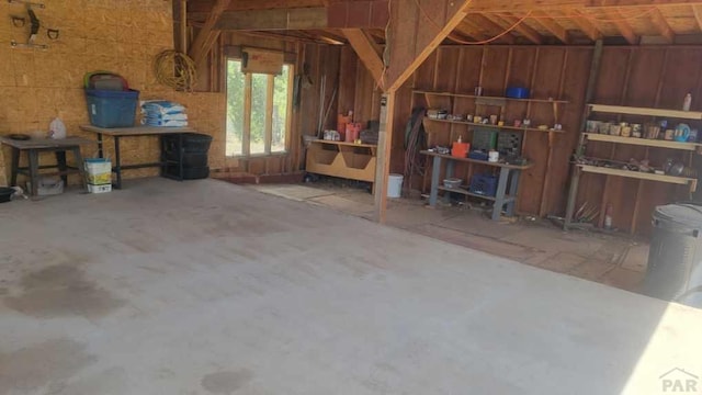 597 Piute Rd, Westcliffe, CO 81252 - misc room with a workshop area