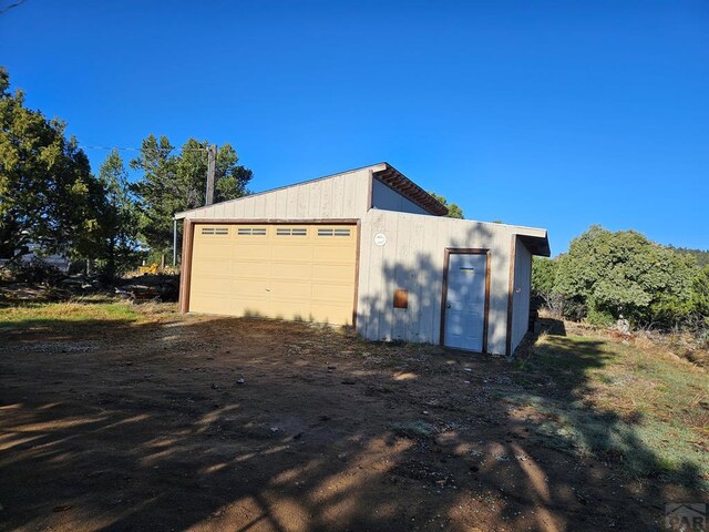 597 Piute Rd, Westcliffe, CO 81252 - view of detached garage