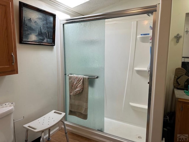 2795 Elizabeth St Unit 39, Canon City, CO 81212 - bathroom featuring toilet and a stall shower