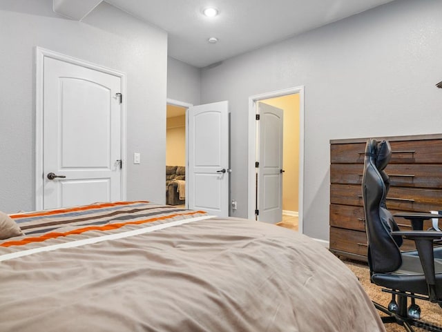 406 N Idledale Dr, Pueblo West, CO 81007 - bedroom featuring carpet flooring and baseboards