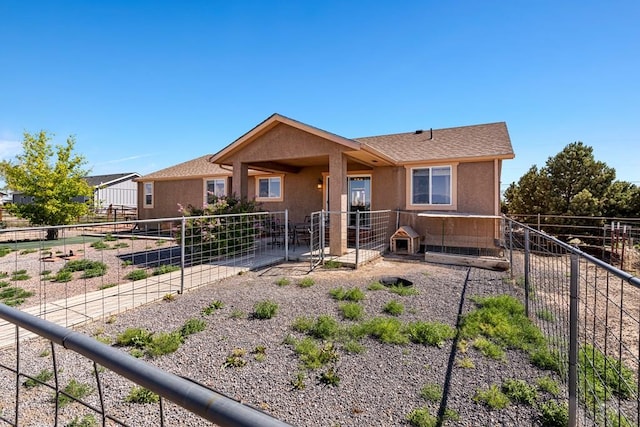 503 N Iliff Dr, Pueblo West, CO 81007 - single story home with stucco siding and fence