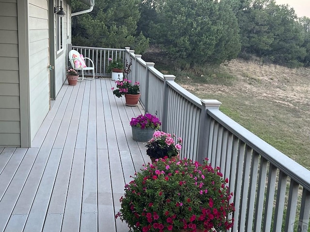 1771 Sunrise Rd, Walsenburg, CO 81089 - view of wooden terrace
