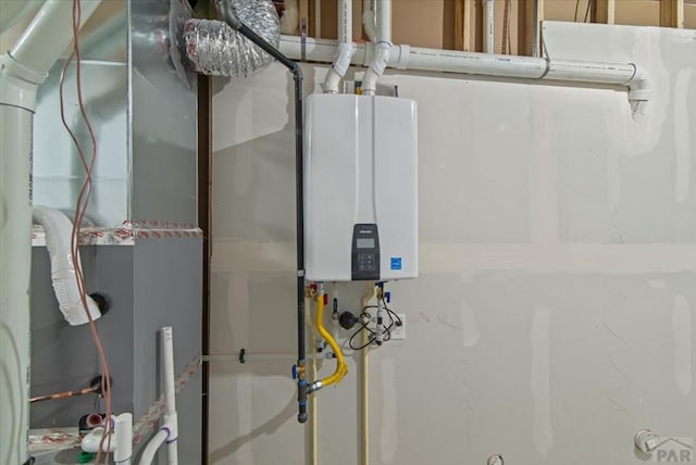 utilities with water heater