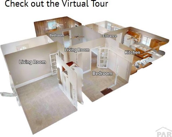 320 E Godding, Trinidad, CO 81082 - view of floor plan / room layout