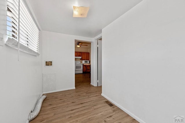 320 E Godding, Trinidad, CO 81082 - hall featuring wood finished floors