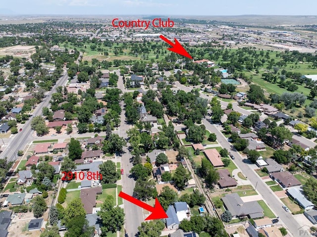 2910 8th Ave, Pueblo, CO 81008 - aerial view of residential area