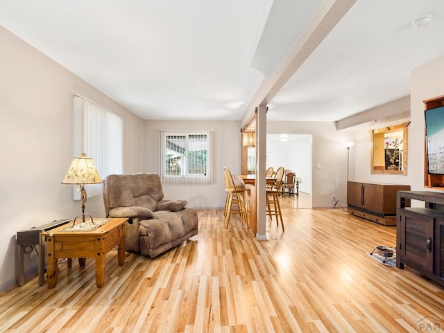 2910 8th Ave, Pueblo, CO 81008 - living area featuring wood finished floors
