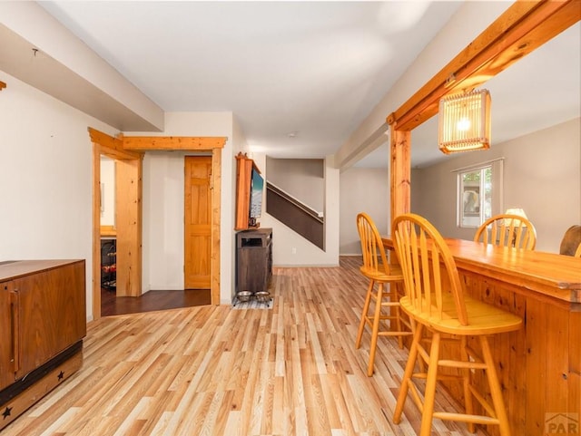 2910 8th Ave, Pueblo, CO 81008 - dining room featuring light wood-style flooring