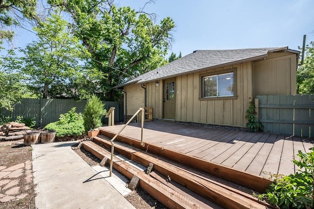 2325 W St, Pueblo, CO 81003 - view of wooden terrace
