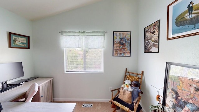 356 S Littler Dr, Pueblo West, CO 81007 - carpeted office featuring baseboards