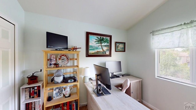 356 S Littler Dr, Pueblo West, CO 81007 - office space featuring vaulted ceiling