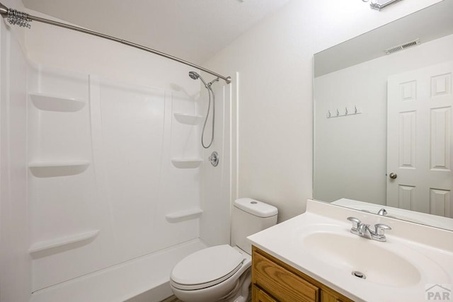 1085 E Blackstone Dr, Pueblo West, CO 81007 - bathroom featuring vanity and a shower