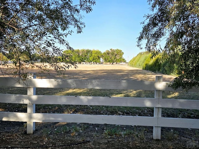 exterior space with fence