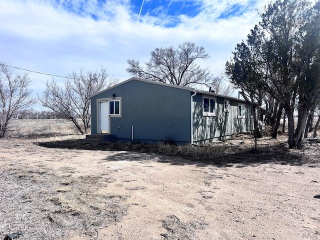 view of side of property