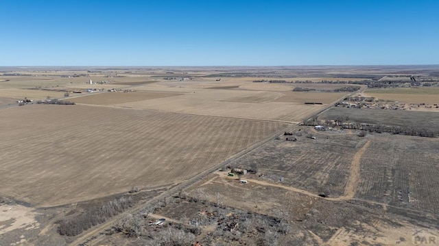13764 County Rd Hh, Las Animas, CO 81054 - bird's eye view featuring a rural view