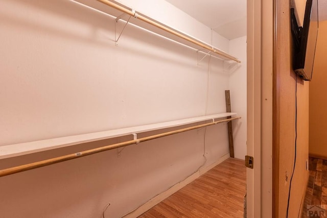318 E Goddard Ave, Trinidad, CO 81082 - spacious closet with wood finished floors