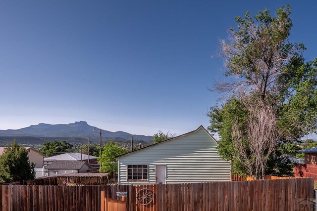 318 E Goddard Ave, Trinidad, CO 81082 - view of side of home with a mountain view