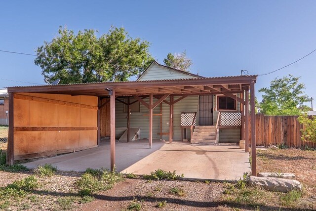 318 E Goddard Ave, Trinidad, CO 81082 - view of patio / terrace