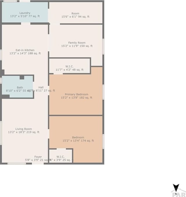 318 E Goddard Ave, Trinidad, CO 81082 - room layout