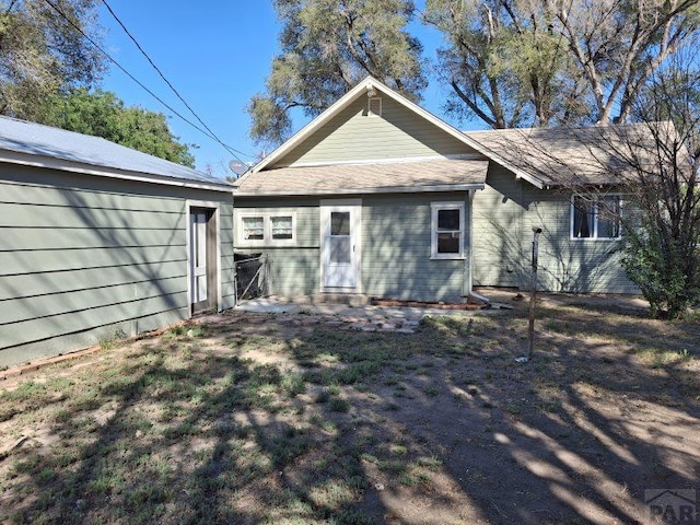 view of shed featuring a fenced backyard